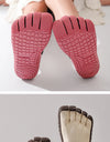 lace up five finger split toe shoes