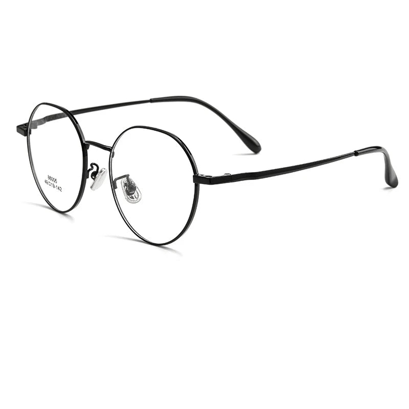 Fashion Polarizing Clip Eyewear UV Retro Round Multifunctional Optical Prescription Eyeglasses Frame For Men and Women
