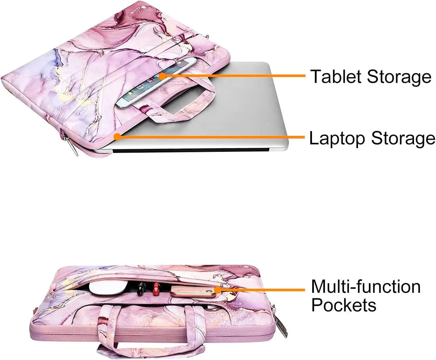 Laptop Bag 13 14 15 16 17.3 inch Shoulder HandBag for MacBook HP Acer Dell Asus Notebook Sleeve Office Travel Computer Briefcase
