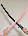 3D Gravity Knife Katana Stretchable Cos Decompression Creative Retractable Katana Toy 3D Printing Gravity Sword Gifts For Friend