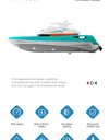Mini Rc Boat 1/32 Radio Remote Controlled High Speed Ship with Led Light Palm Boat Summer Water Toy Pool Toys Models Gifts