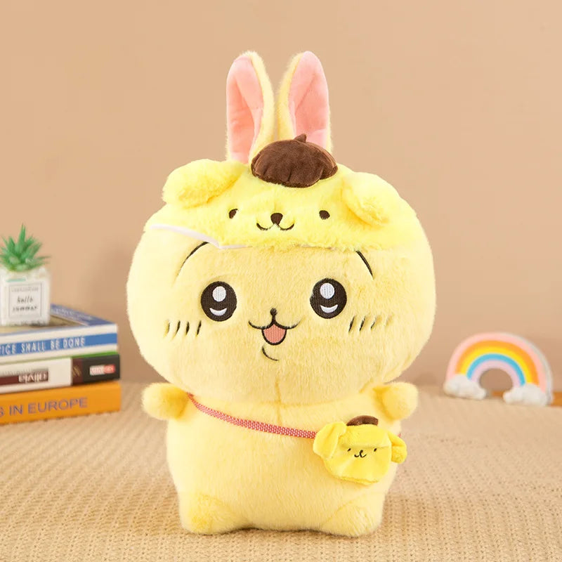 Cute Character Plush Toy Set Soft Stuffed Animal Doll