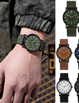 Men Business Leather Calendar Watch Men's Fake Three Eye Luminous Quartz