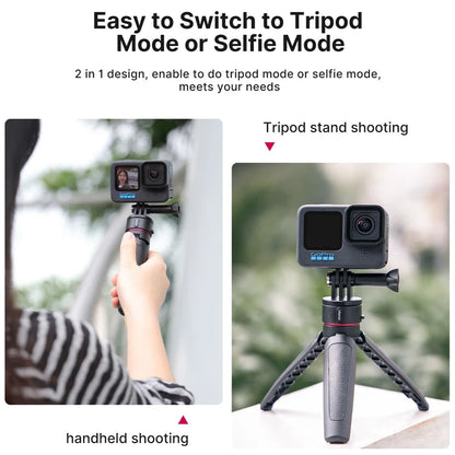 Extended Action Camera Tripod Quick Instal Switch Tripod for Gopro 12 11 10 9 8 Max Extend Gopro Vlog Tripod Accessories