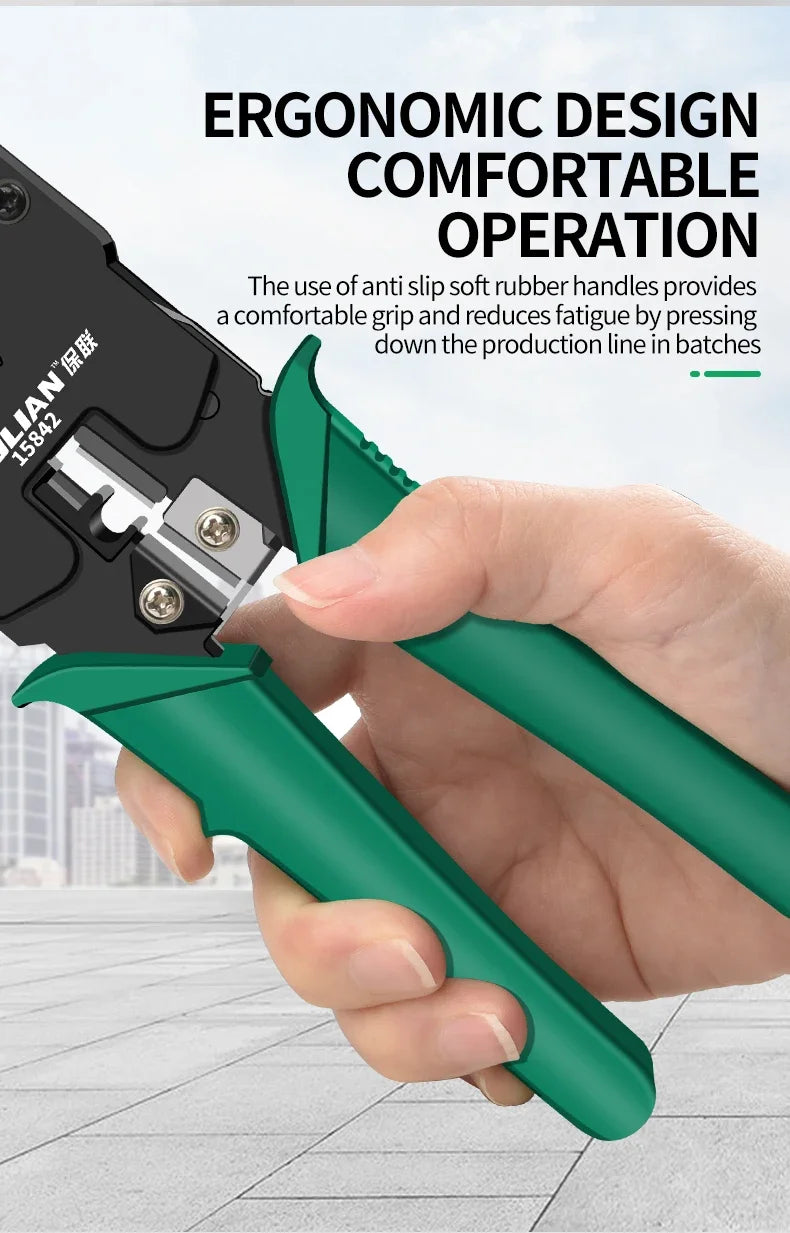 Multifunctional Network Cable Plier Wire Stripper Pliers Automatic Stripping Cutter Cable Wire Crimping Electrician Repair Tools