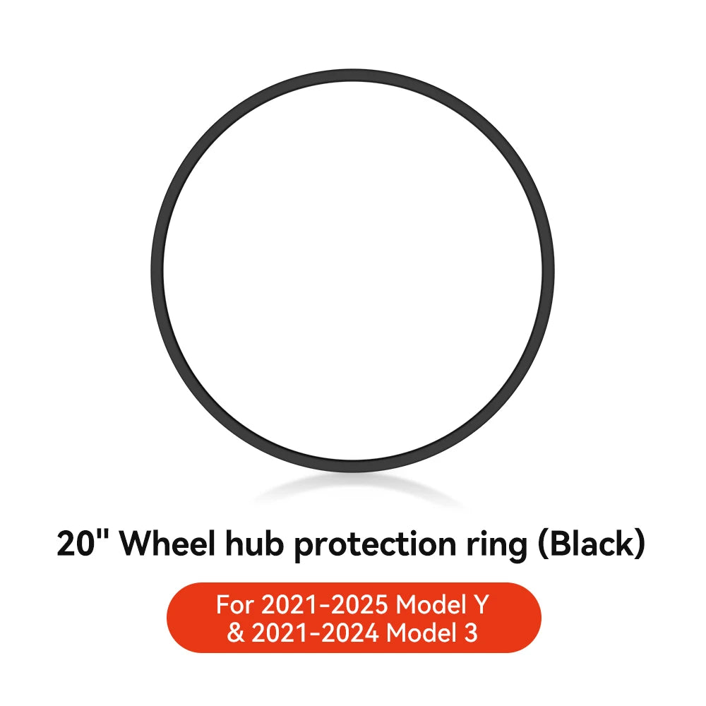 Wheel Hub Protection Ring Rim Cover for Tesla Model 3 and Model Y 2019 2025 19 to 20 Inch High Performance