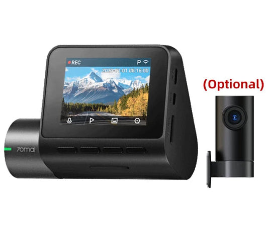 Dash Cam A200 Dual Channel 1080P HDR Car DVR – 2" IPS Screen, WiFi App Control, 130° Wide Angle, 24H Parking Monitor