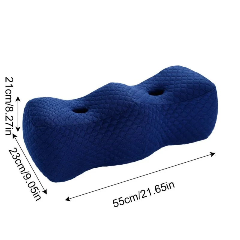 Memory Foam Knee Pillow for Sleeping Orthopedic Leg Support Cushion Ergonomic Pregnancy Maternity Bed Rest Comfort Lumbar Pad
