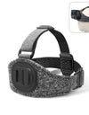 Adjustable Head Strap Belt Mount with Phone Clamp & J Hook Mount & Long Screw for Gopro Action Camera for iPhone Cellphone