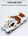 Diecast 1/18 1936 500K Classic Car Alloy Metal Model Sound And Light Toy Collect Display Ornament