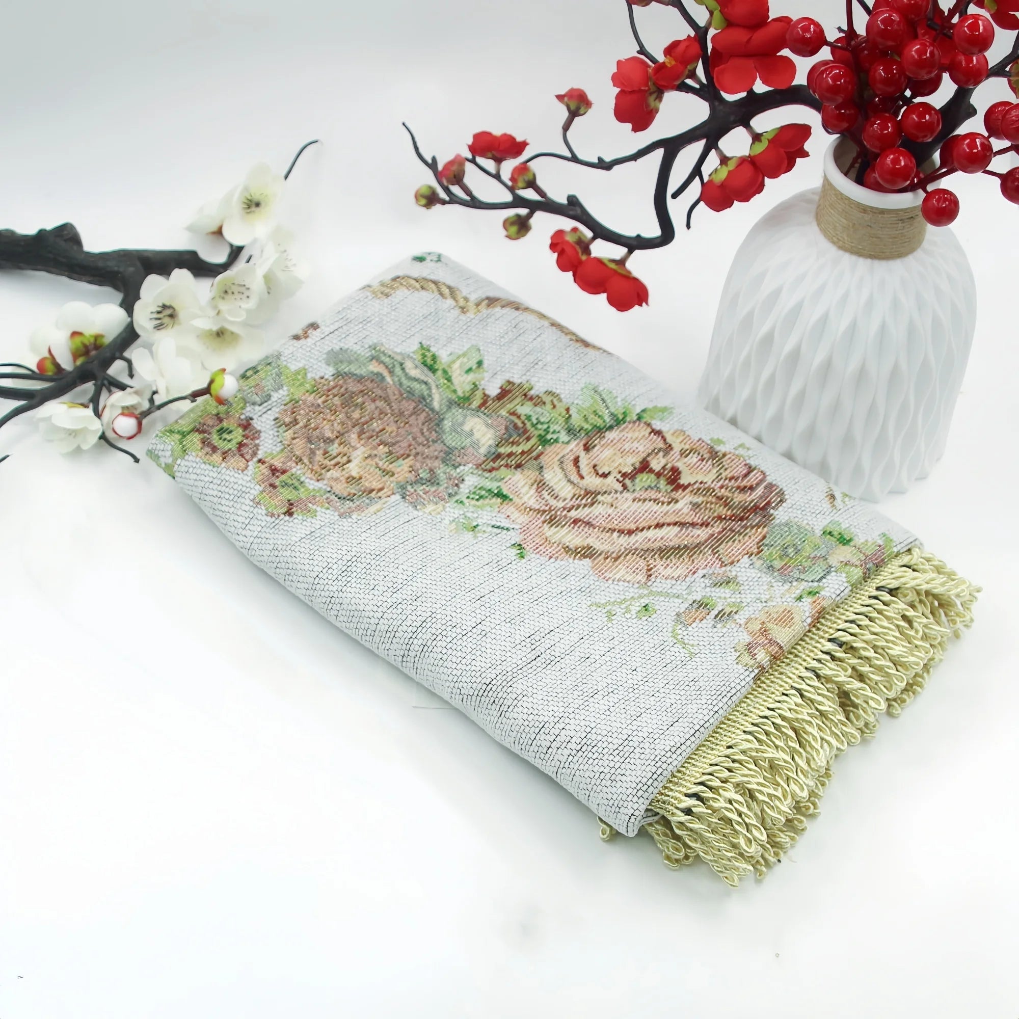 Muslim Prayer Rug Soft Prayer Floral Rug for Ramadan Islamic Muslim  Prayer Mat Great Gift for Family Friends