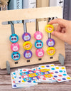 Montessori Wooden Toys Double-sided Matching Games for s 2 3 4 Years Logic Thinking Training Activity Board  Wooden Toys