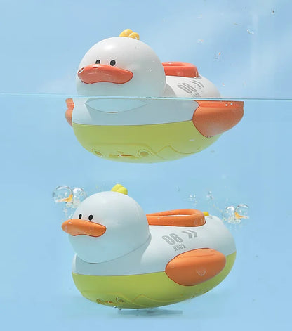 Baby Cartoon Duck Shower Classic Shower Bath Toy Animal Sprinkle Bathroom Swimming Bathing Shower Educational Toys for Kids Gift