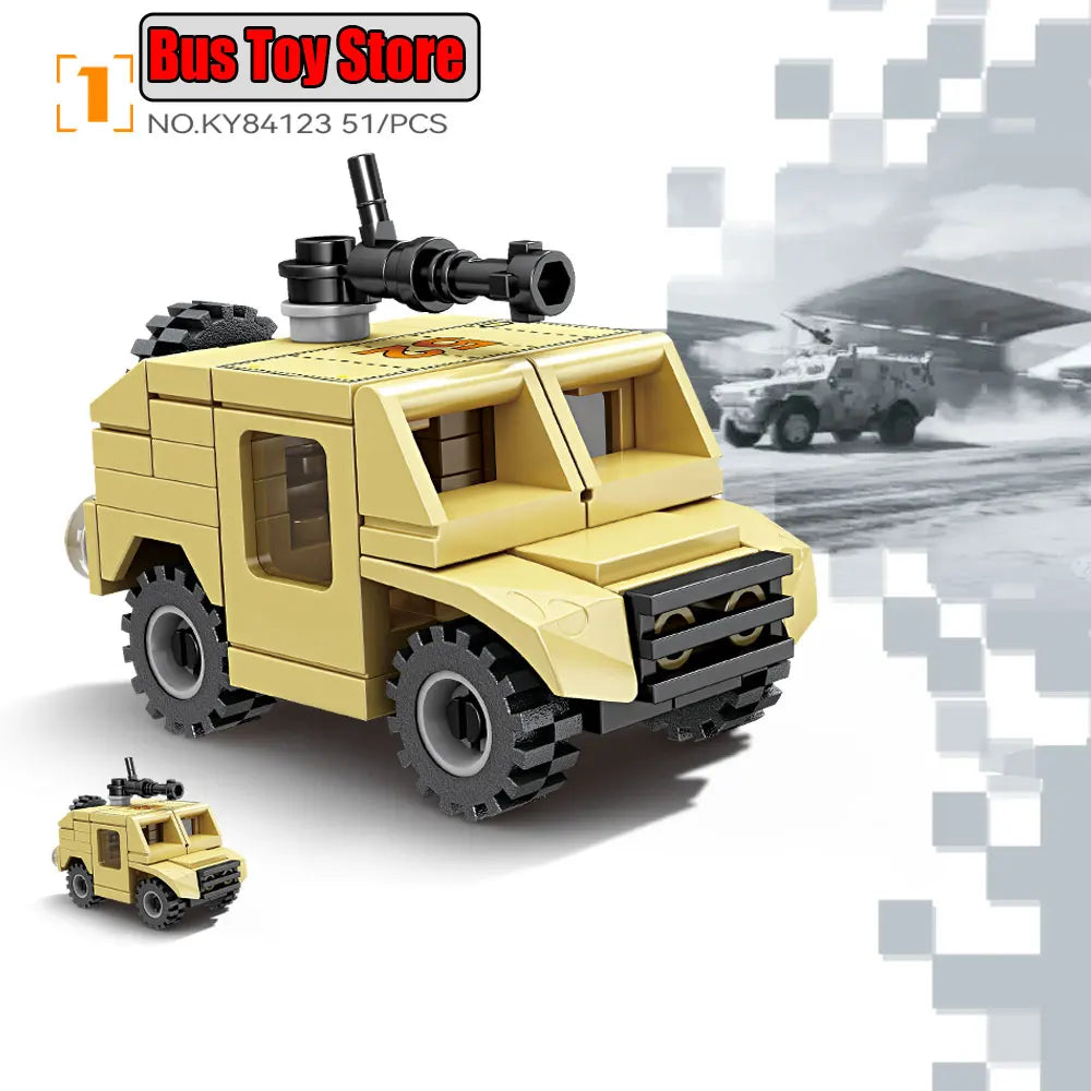 Aircraft Tank Aircraft Carrier MODERN EOLIPMENT MODERN WAR INFORMATION WW2 Military Model Building Blocks Bricks for Boy