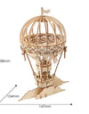 Self Assembly Mechanical Gear Model DIY Wood 3D Puzzle Toy