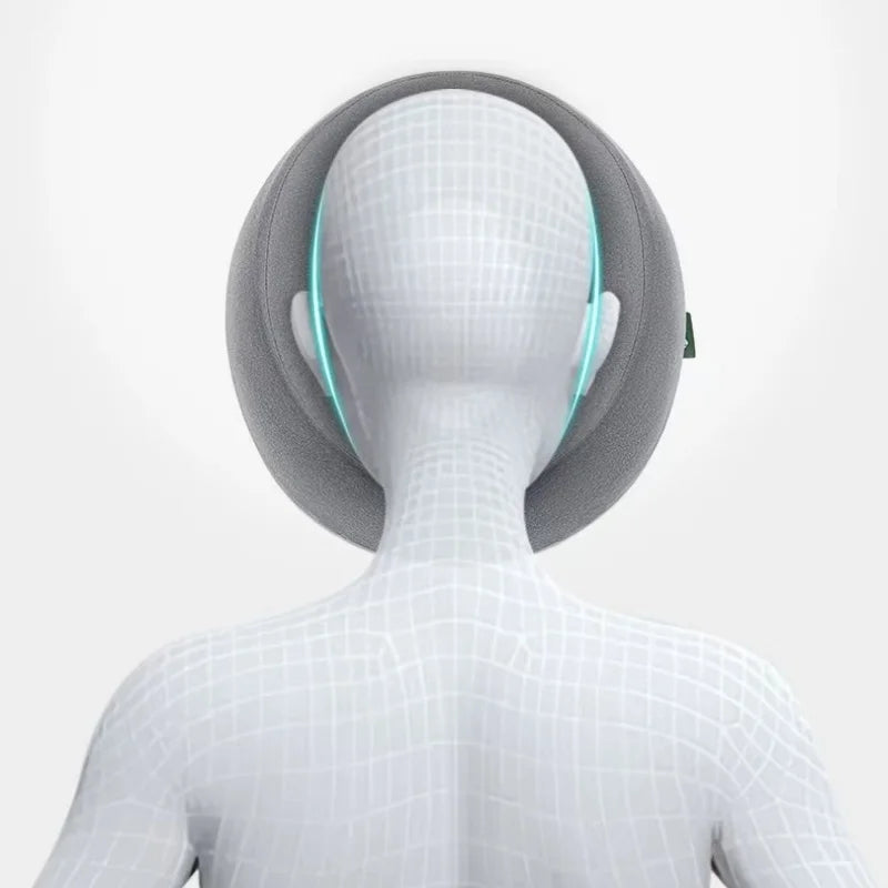 Face Down Sleeping Pillows Ergonomics Memory Foam Head Pillow Portable Travel Pillow Office Prone Cushion Breathable