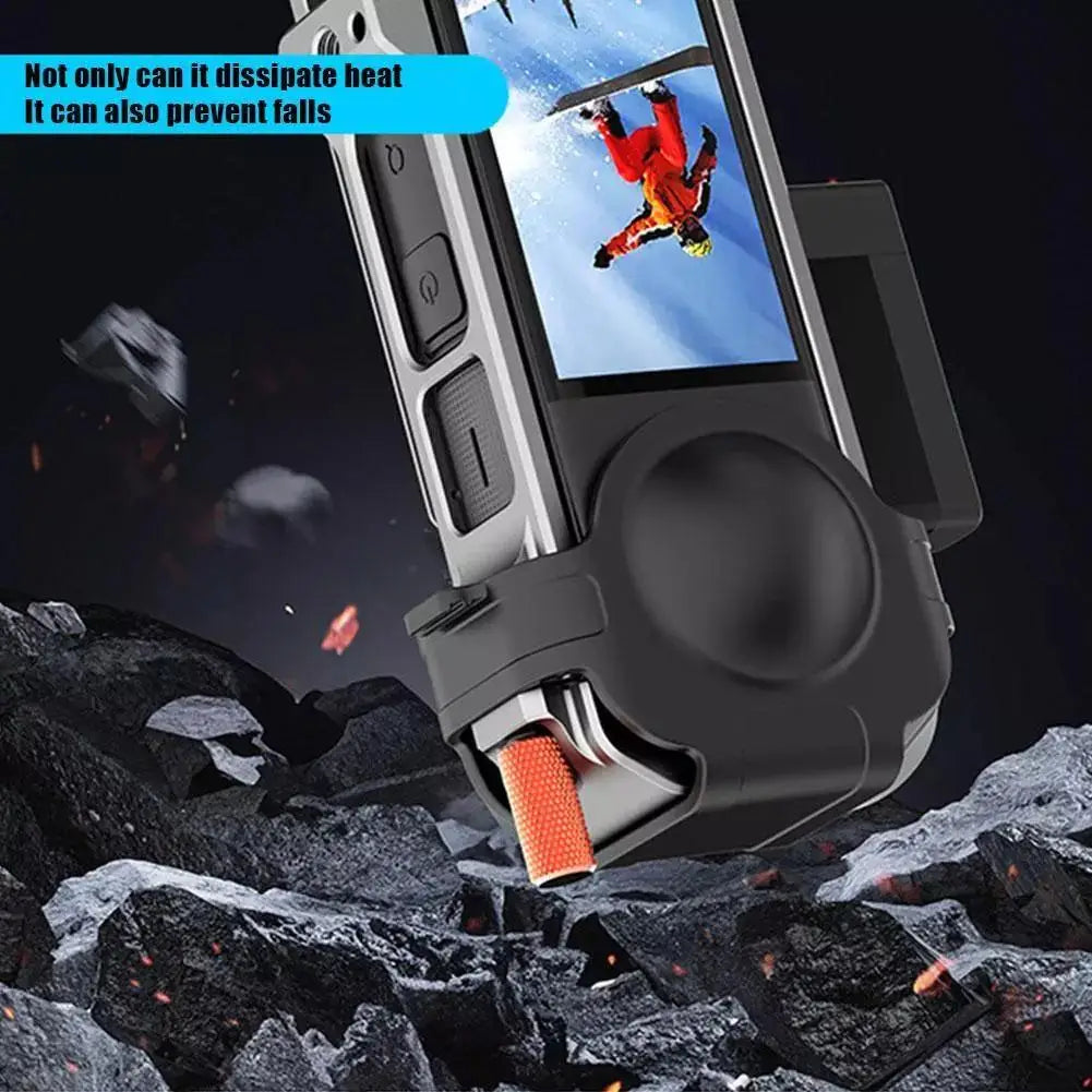 Metal Heat Dissipation ic Rabbit Cage for Insta360 X4 Aluminum Alloy Frame Panoramic Camera Accessories