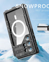 IP68 Waterproof Phone Case For Samsung Galaxy S25 S24 ultra S24 Plus, Clear Full Protection Cover For Swimming And Diving