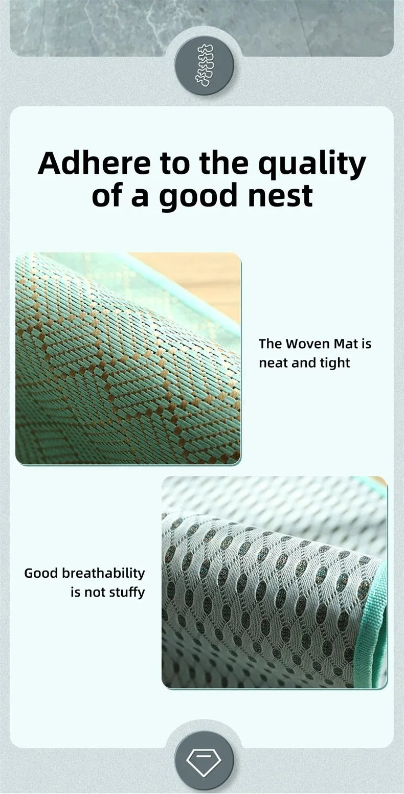 Cooling Dog Bed Mat Washable Pet Cushion Mattress