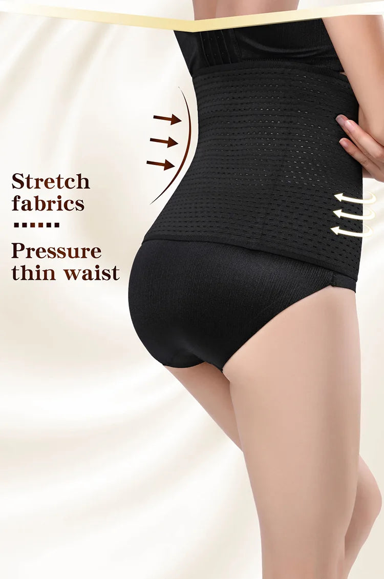 Slimming Body Shaper Waist Trainer Belt Corset Abdomen Belly Tummy Control Fitness Compression Shapewear