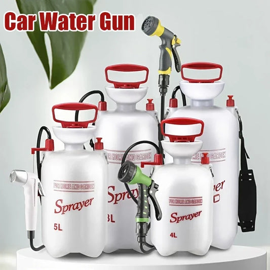 Portable Manual Pressure Camping Shower Sprayer 5L 8L