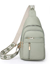 Women Chest Bags High Quality Leather Female Cross body Bag Designer Brand Shoulder Bags Luxury Storage