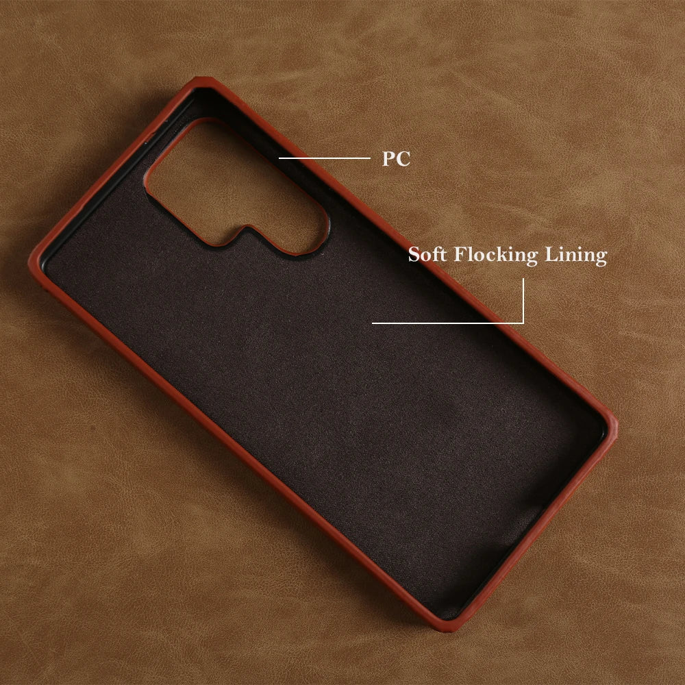 MagSafe Magnetic Luxury PU Leather Case for Samsung Galaxy S26 / S25 / S24 / S23 / S22 / S21 / S20 FE / Note 20 Ultra – Shockproof Back Cover