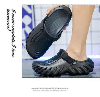 EVA Waterproof Shoes Classics Woman Sandals Mens Outdoor Beach Slides Couple's Non-Slip Casual Slippers