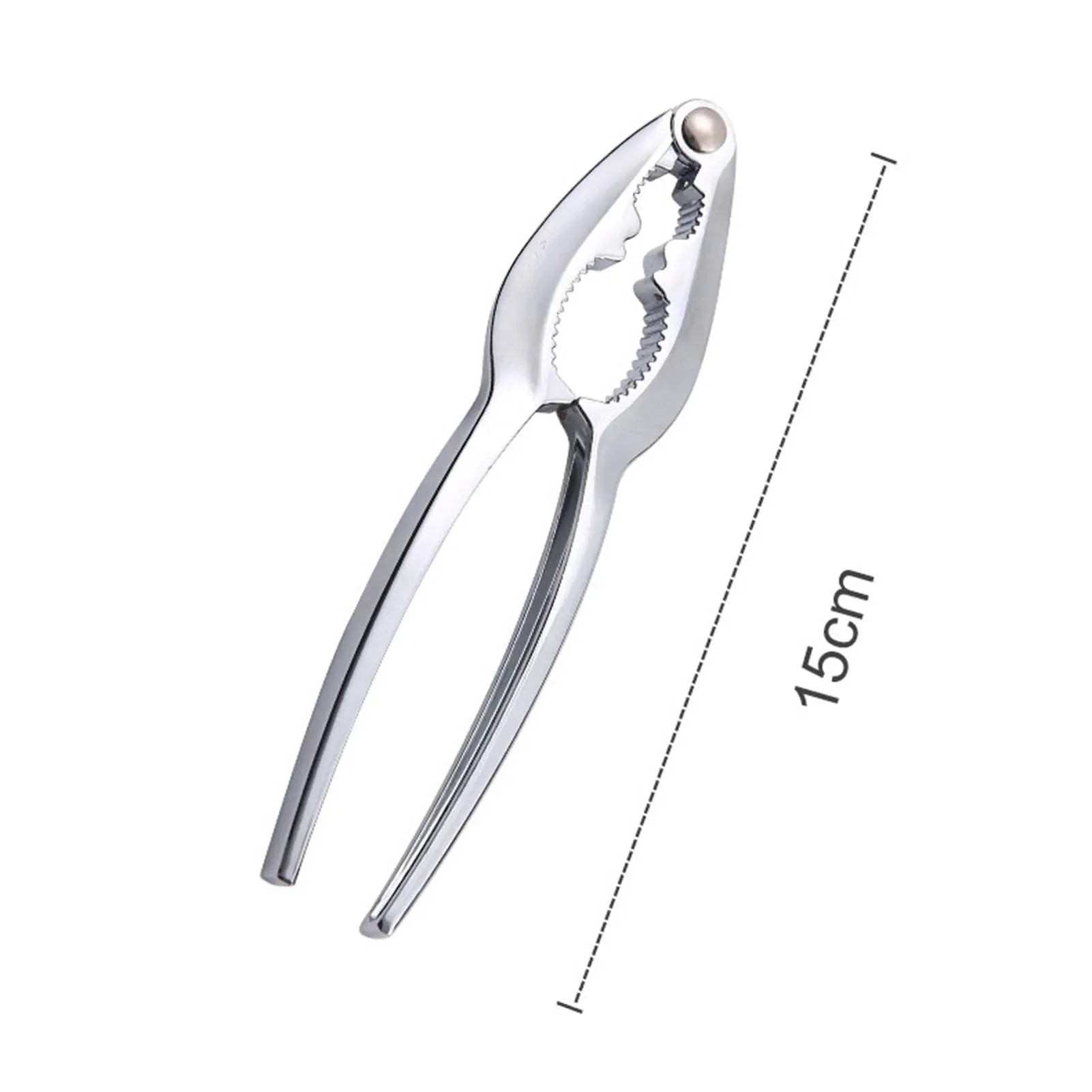 Metal Nut Cracker Walnut Opening Pliers Tools Sheller Clip Convenient To User for Outdoor Camping Pincers Kitchen Accessories