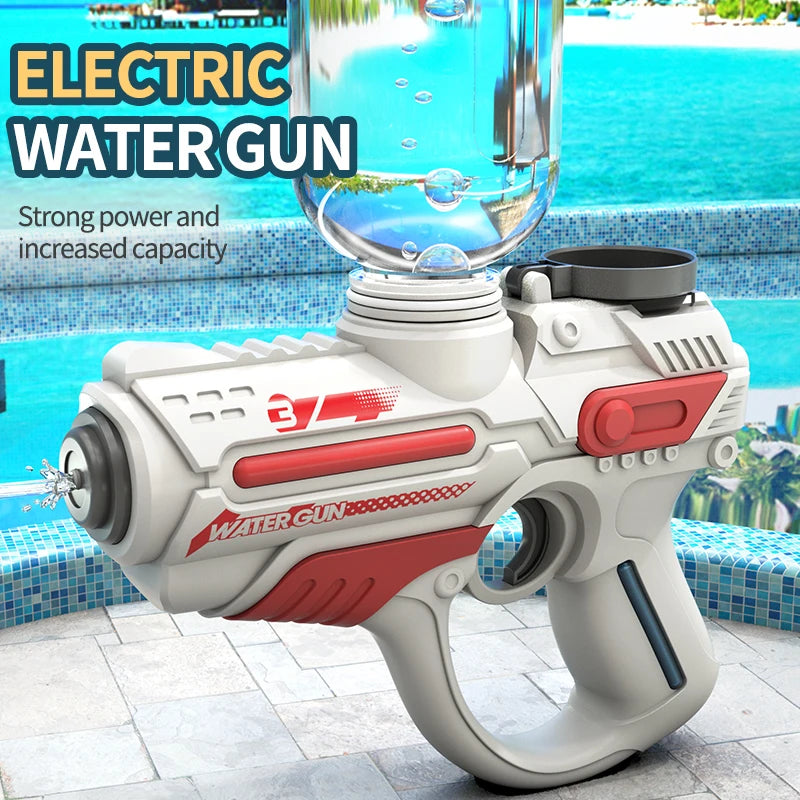 Fully Automatic Water Gun Space Electric Gun Beach Summer Water Fight Toy