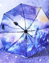 Starry Sky Automatic Umbrella Uv Protection Windproof Strong Umbrella