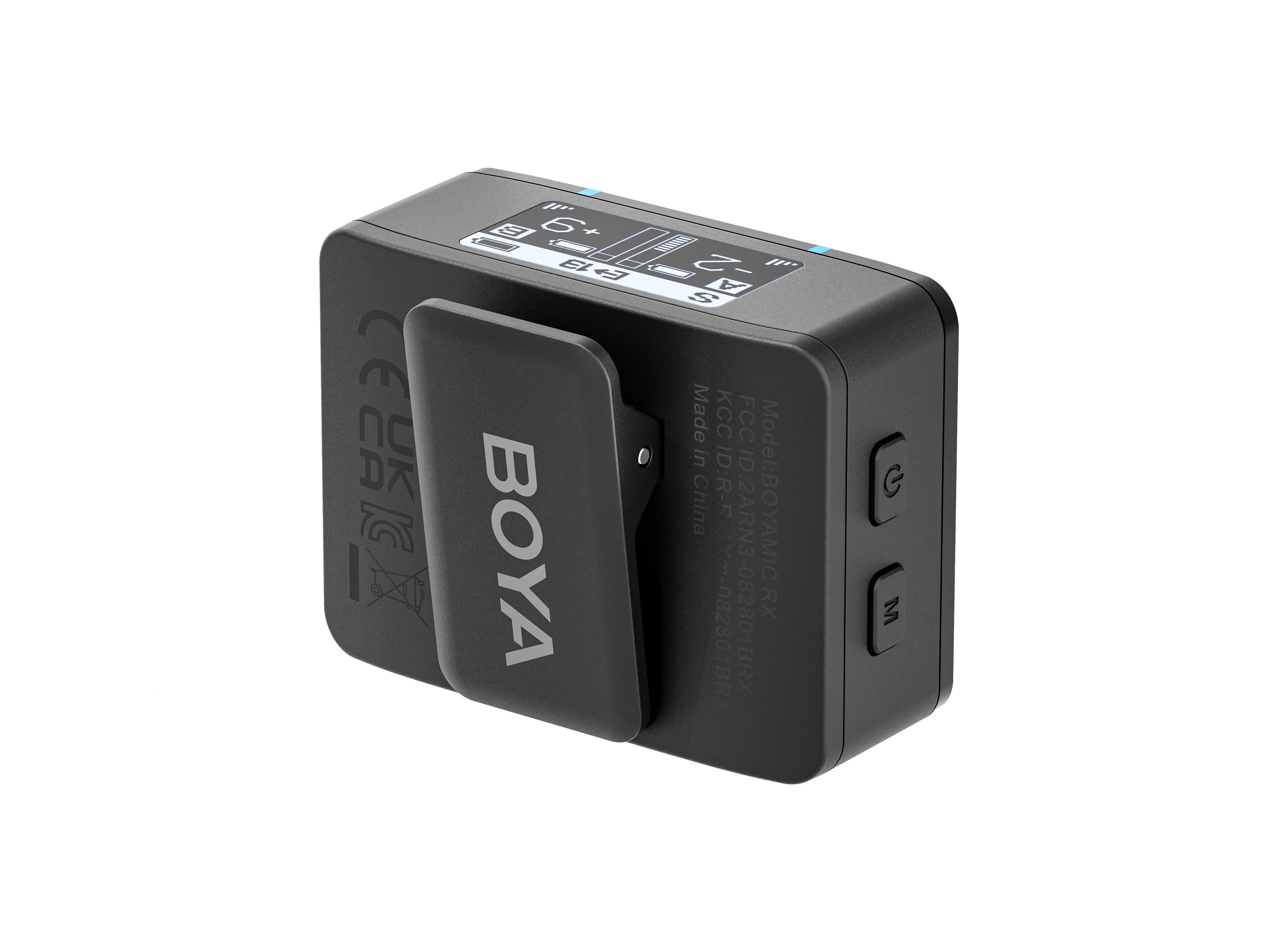 MIC All-in-One Wireless Lavalier Microphone for iPhone Android DSLR Cameras Gaming Live Streaming Vlog Video Recording