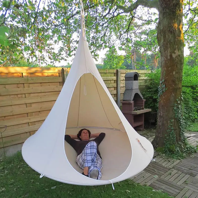 Waterproof Outdoor Garden Camping Hammock Swing Chair Foldable Children Room Teepee Tree Tent Ceiling Hanging Sofa Bed