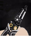 10 in 1 Wire Stripping Pliers Multifunction Electrician Cable Cutting Terminal Crimping Splitting Winding Line Hand Tools