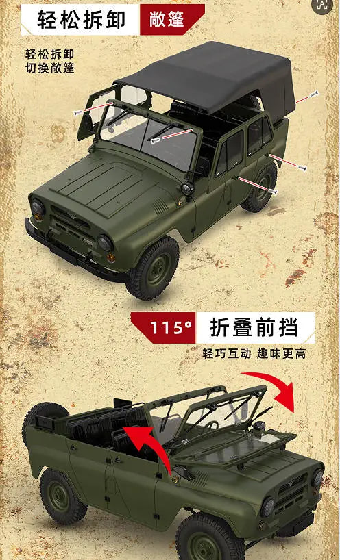 1 to 12 Scale 4WD Remote Control Off Road Climbing Truck