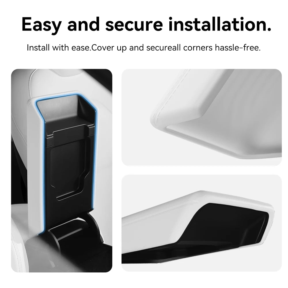 TPE Armrest Cover for Tesla Model Y Juniper Model YL and Model 3 Highland Center Console Protector