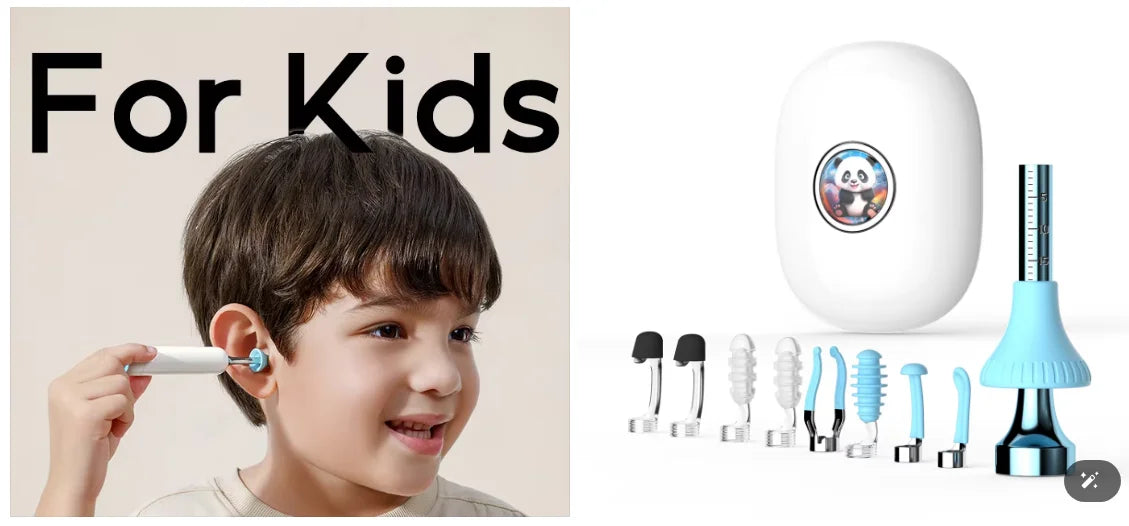 Home 30s Visual Ear Cleaner Delicate Kit for Ear Care