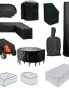 Customized Round Square Waterproof Outdoor Patio Garden Furniture Covers Rain Snow Chair Sofa Table Dust Proof kitchen BBQ Cover