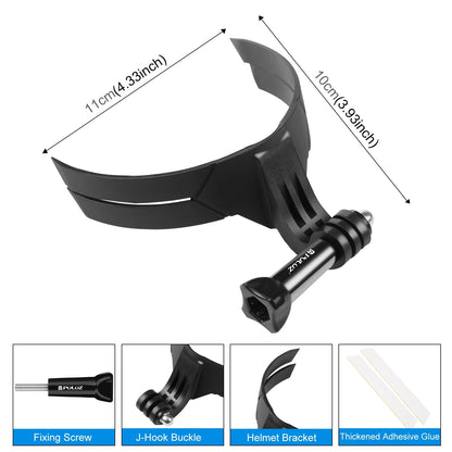 Bending Action Camera Motorcycle Helmet Chin Mount for Gopro Hero11 10 9 8 Black Mini Sport Action Camera Accessories