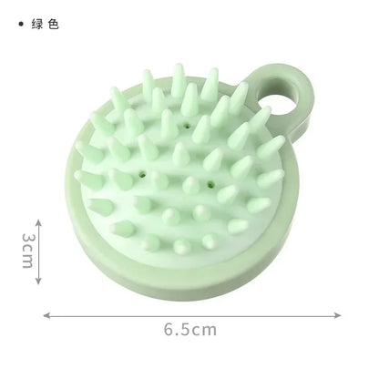 Silicone Shampoo Massage Comb Household Dandruff Removal ItchingRelieving Hair Brushes Bath Shower Brush Salon Hairdressing Tool