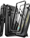 For Samsung Galaxy S25 Case UB Pro Heavy Duty Rugged Phone Case with 2 Front Frame Built-in Screen Protector & Kickstand