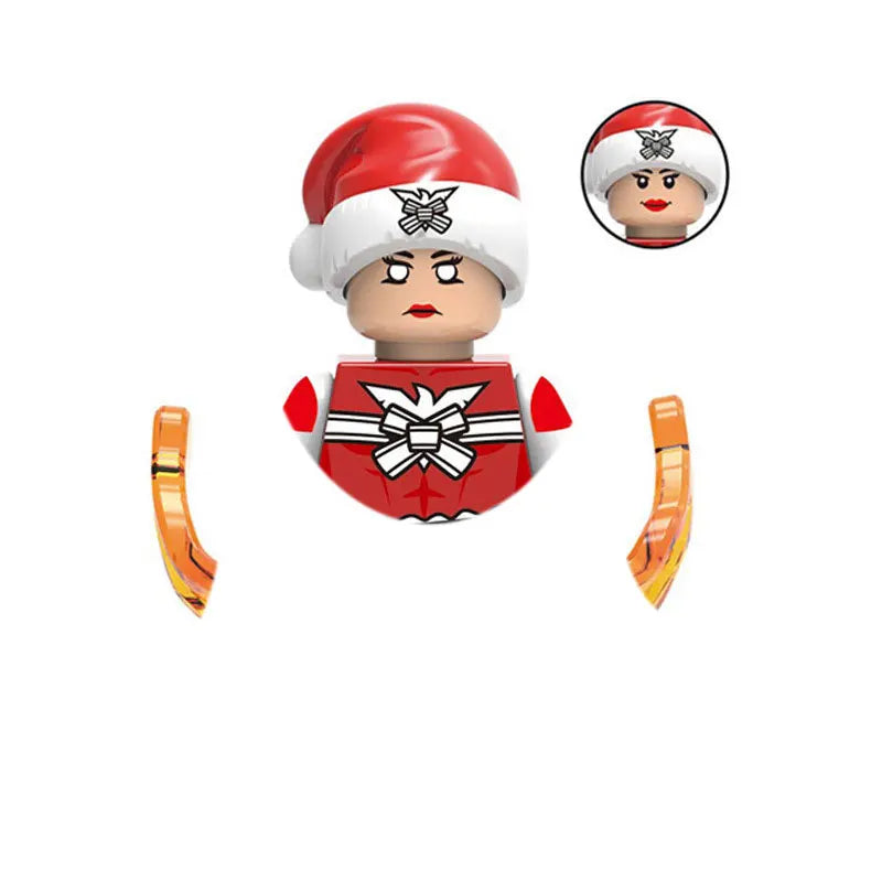 Movie Christmas Halloween Assemble Building Blocks Brick Mini Action Figure Character Figurine Brick Toys Birthday Gift