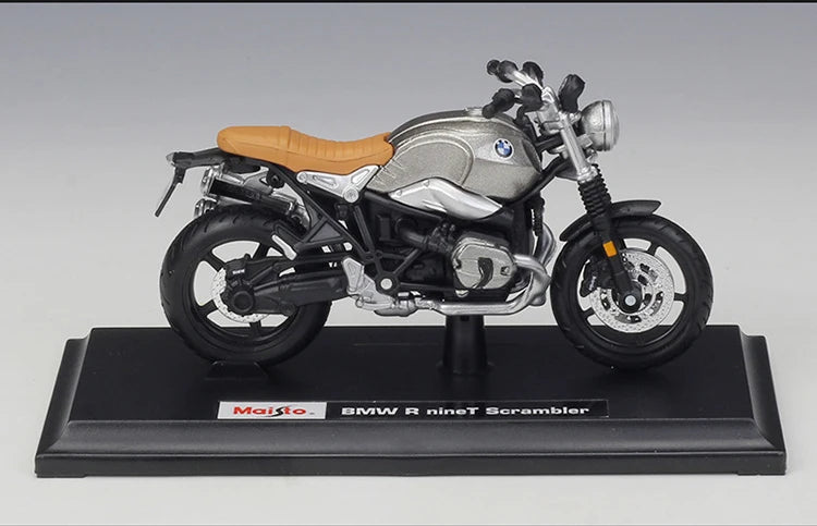 1 18 Scale BMW R Nine T Scrambler Diecast Motorcycle Model