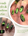 10ml Green Cat  Gel Ultra Shine Semi Permanent Soak Off UV Gel Manicure Nail Art Varnish Sparkling Nail Art