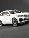 1/32 Scale BMW X5 SUV Alloy Car Diecast Model Pull Back  Toy Collection Of Hobby Decorative Fine Ornaments Gifts