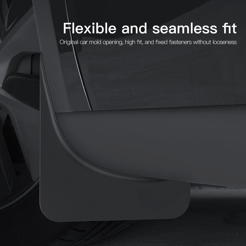 For Tesla Model 3 Model Y 2021-2023 4PCS Front Rear Wheel Mud Flaps Tesla Front Rear Fender Protector Car Accessories