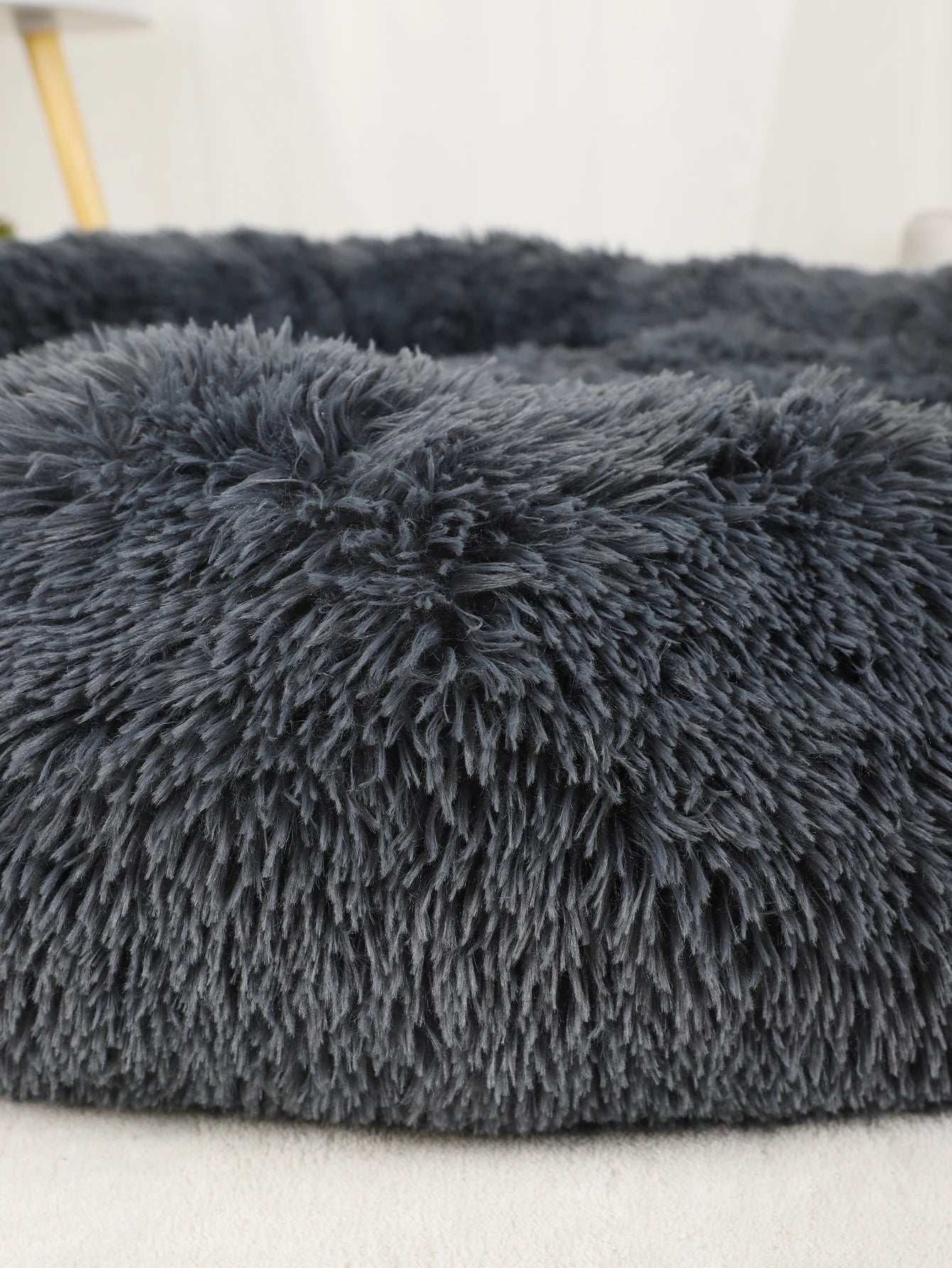 Washable Plush Dog Bed Fluffy Pet Sofa Cushion