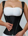 Fajas Colombianas Shapewear Women Double Compression Waist Trainer Corset Adjustable Zipper and Hook-eyes Flat Belly Body Shaper