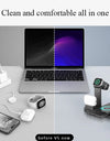 5 In 1 Wireless Charger Stand Pad For iPhone 15 14 13 Apple Watch Airpods Desk Phone Chargers Fast Charging Dock Station