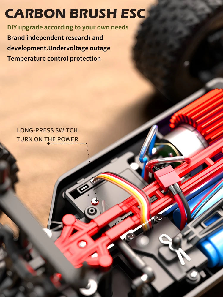 RC Car 4WD Thunder High Speed off-road vehicle Brushless four-wheel drive Thunder off-road vehicle RC Toy